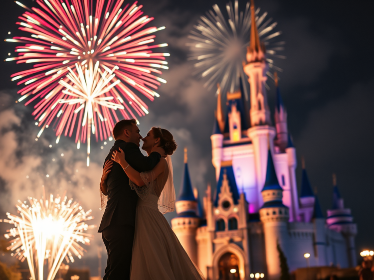 Mariage avec artifices