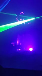 Animations spectacles de lumière leds laser futuriste