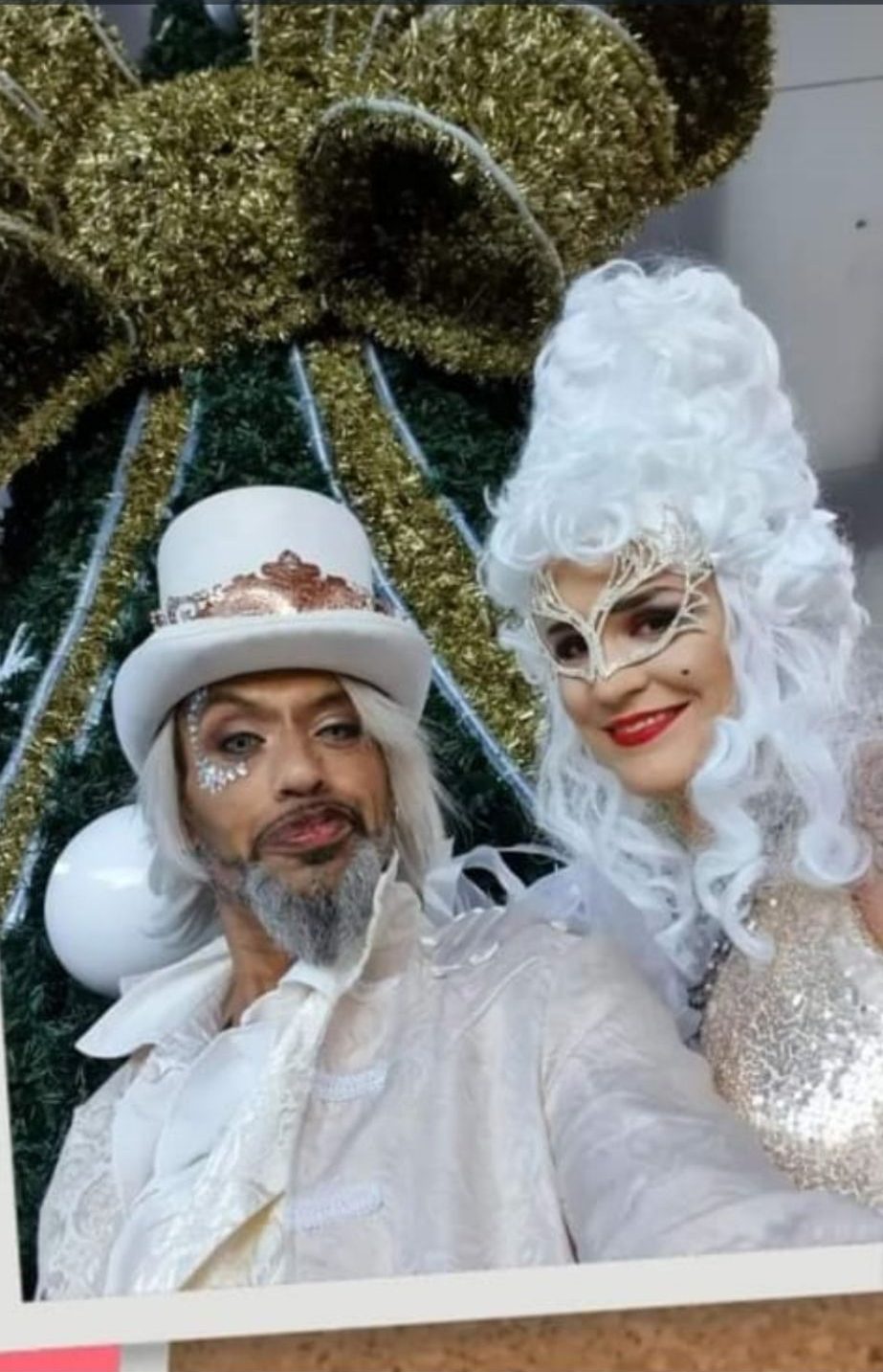 échassiers a thème baroque