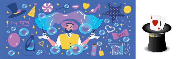 Spectacle de bulles&nbsp;🎩🪄